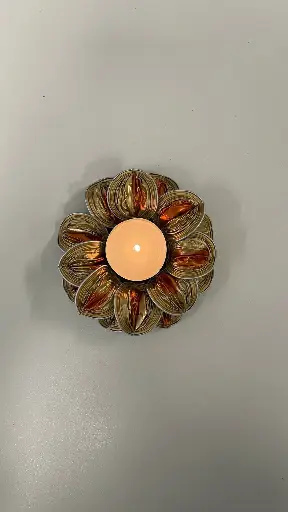 Bougie Avec Bougeoir